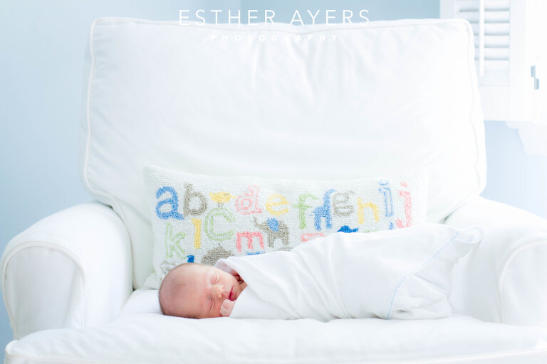 baby boy - newborn photo (atlanta portrait photographer)