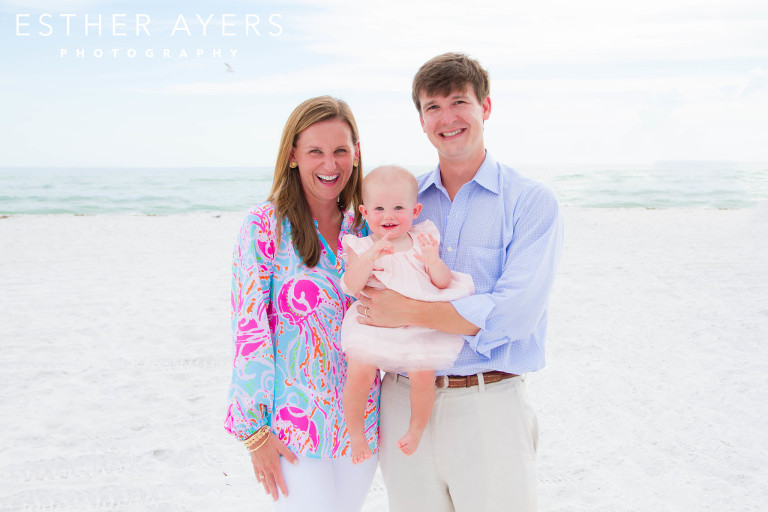 precious family of three - beach portrait session (atlanta portrait photographer)