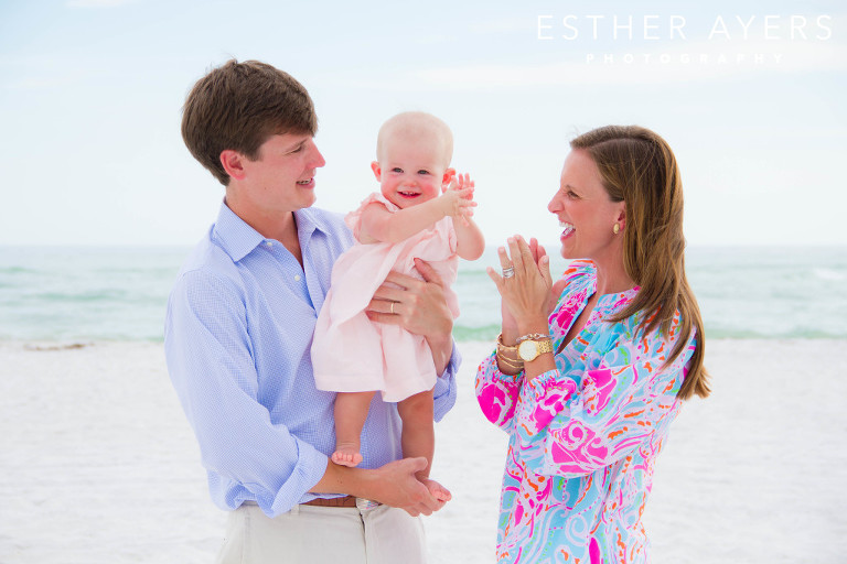 precious family of three - sweet baby girl portrait session (atlanta portrait photographer)