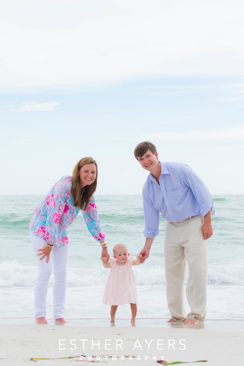 family photography session - sweet one year old baby girl (atlanta portrait photographer)