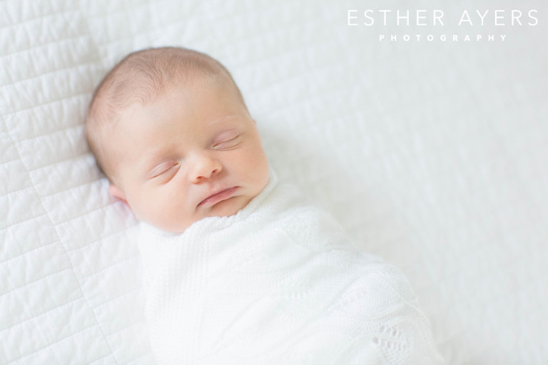 family blessed with pink bundle of joy – newborn baby girl (atlanta portrait photographer) 