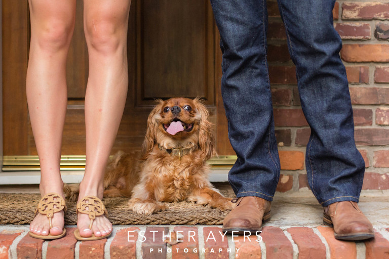 new couple and their home - atlanta portrait and family photographer
