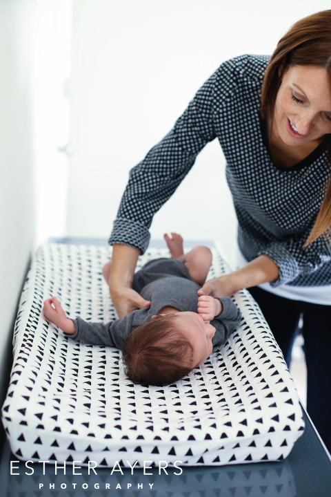 first time mama - newborn baby photography (atlanta photographer)