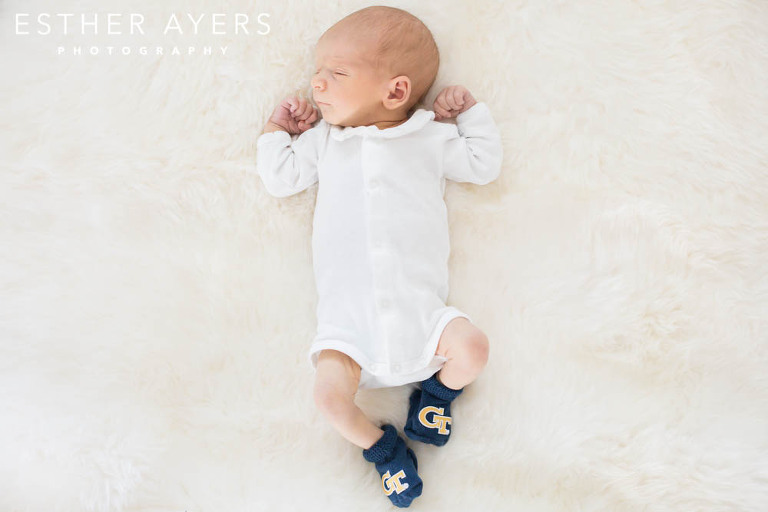 Newborn Baby Boy - Atlanta Lifestyle Photographer