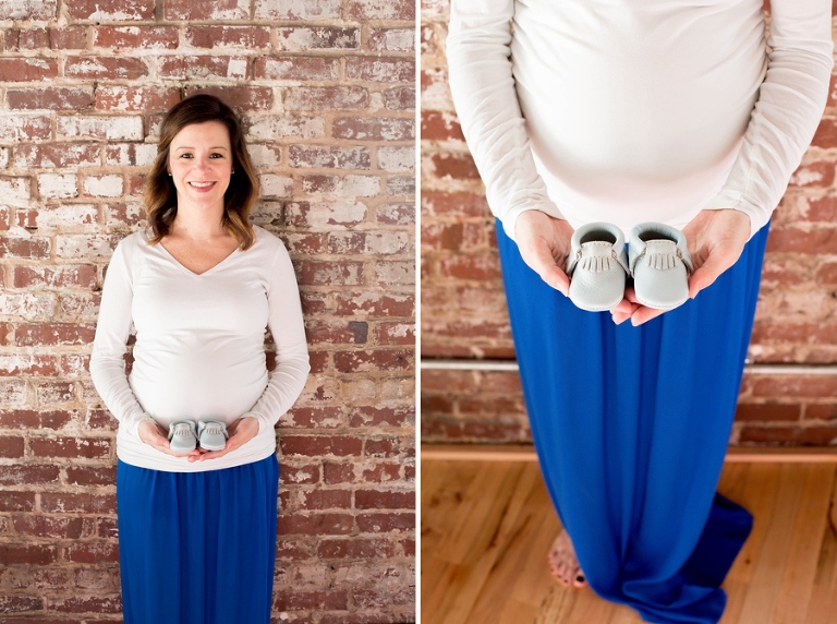 Stunning Expecting Mama - Newborn Baby Shoes