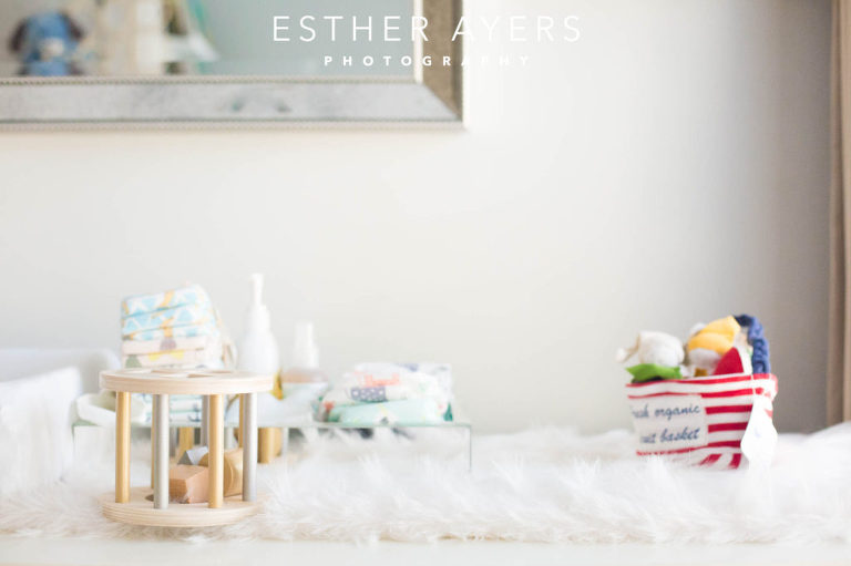 Newborn Baby Boy Nursery Changing Table