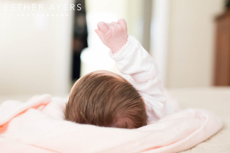 Newborn Baby Girl Hands