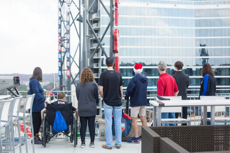 Dream on 3 kid at Atlanta Braves SunTrust Park